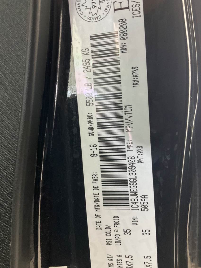 JEEP WRANGLER SAHARA 2016 - 5