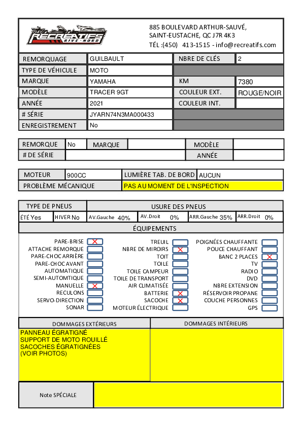 YAMAHA TRACER 9GT 2021 - 7
