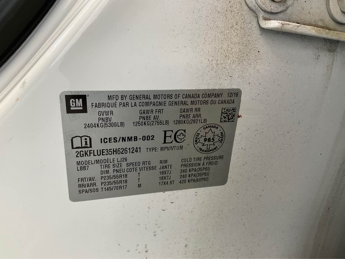 GMC TERRAIN SLT 2017 - 5