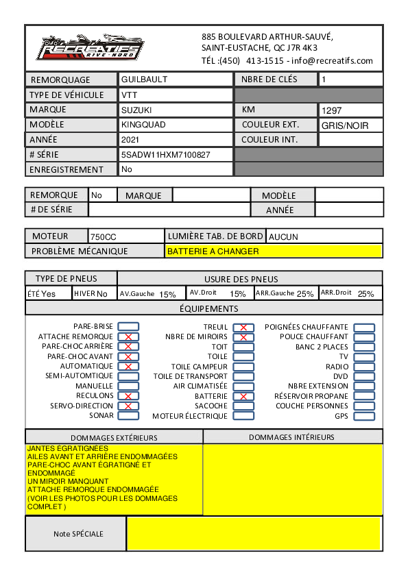 SUZUKI KINGQUAD 2021 - 7
