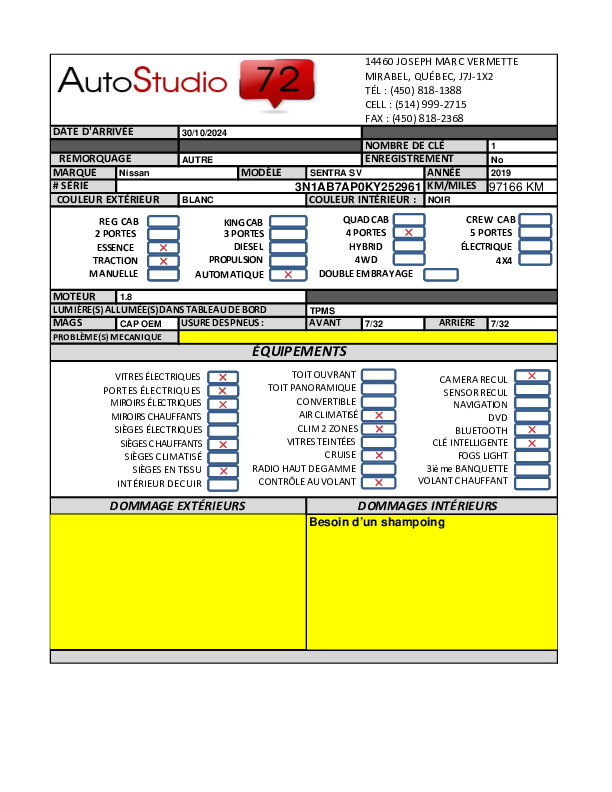 NISSAN SENTRA SV 2019 - 9
