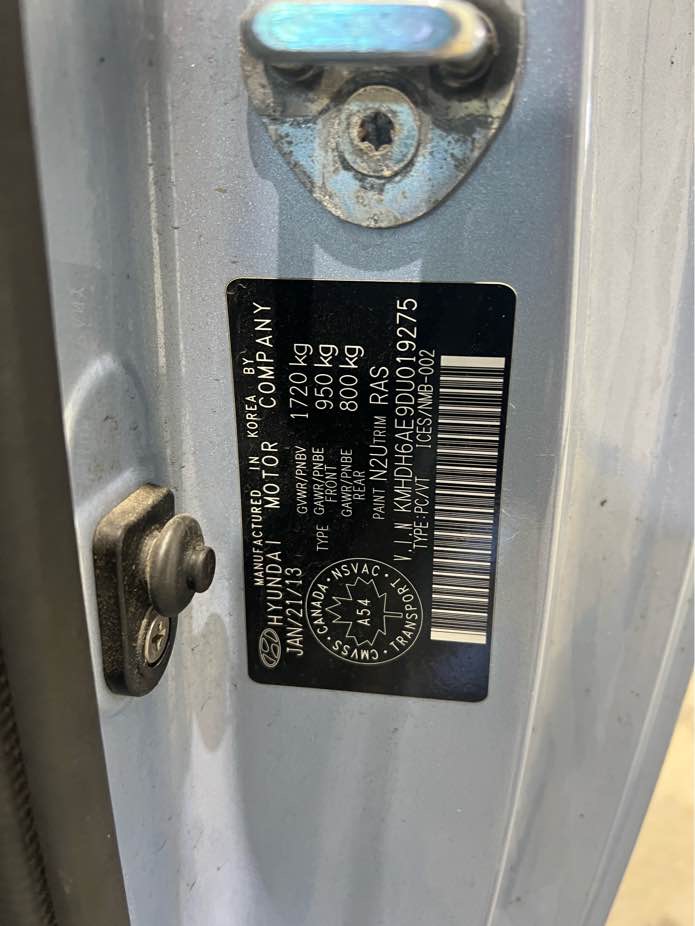 HYUNDAI ELANTRA COUPE 2013 - 6