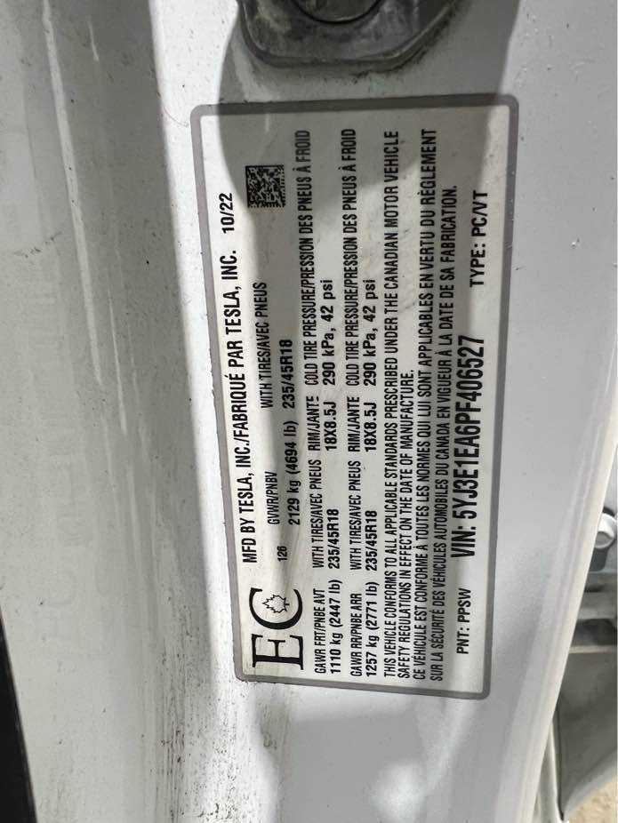 TESLA MODEL 3 2023 - 7