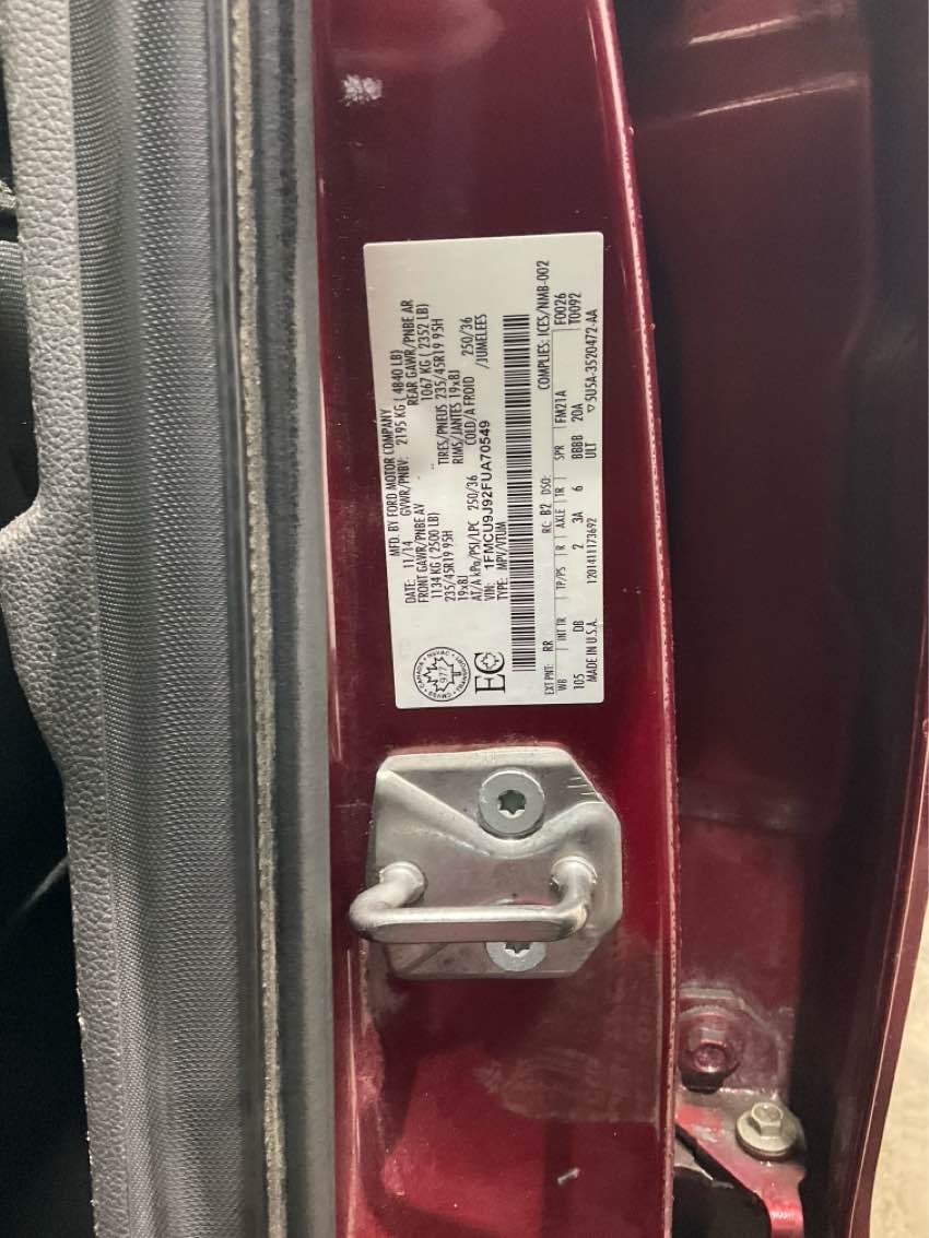 FORD ESCAPE 2015 - 6