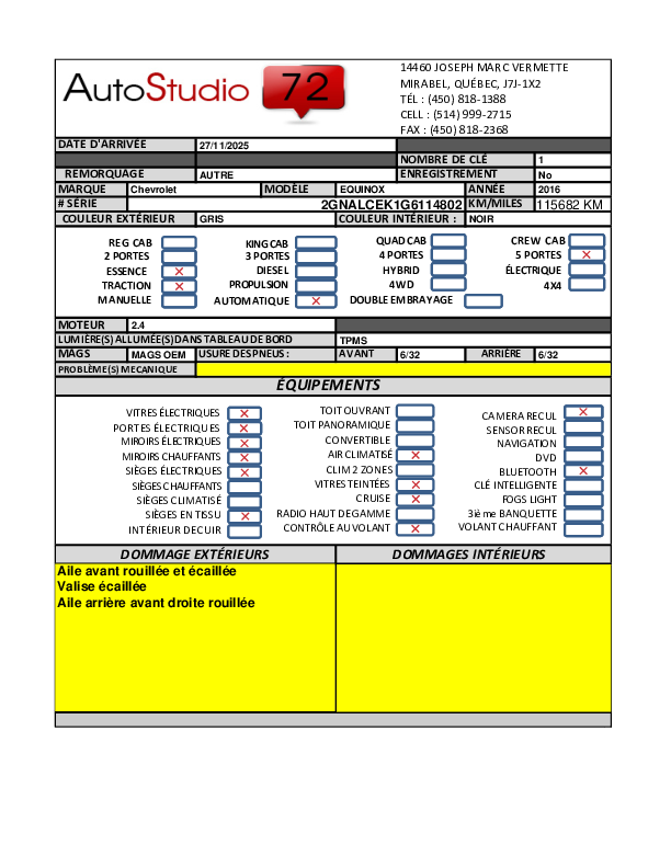 CHEVROLET EQUINOX 2016 - 10