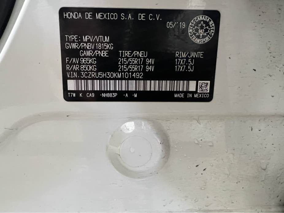 HONDA HRV 2019 - 7
