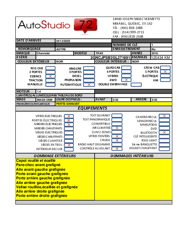 CHEVROLET TRAX 2016 - 10