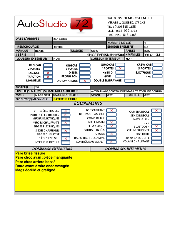 HONDA CIVIC 2022 - 11