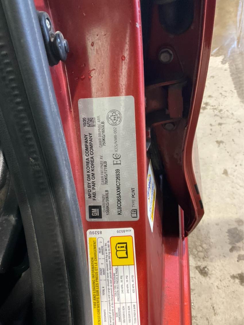 CHEVROLET SPARK 2021 - 17