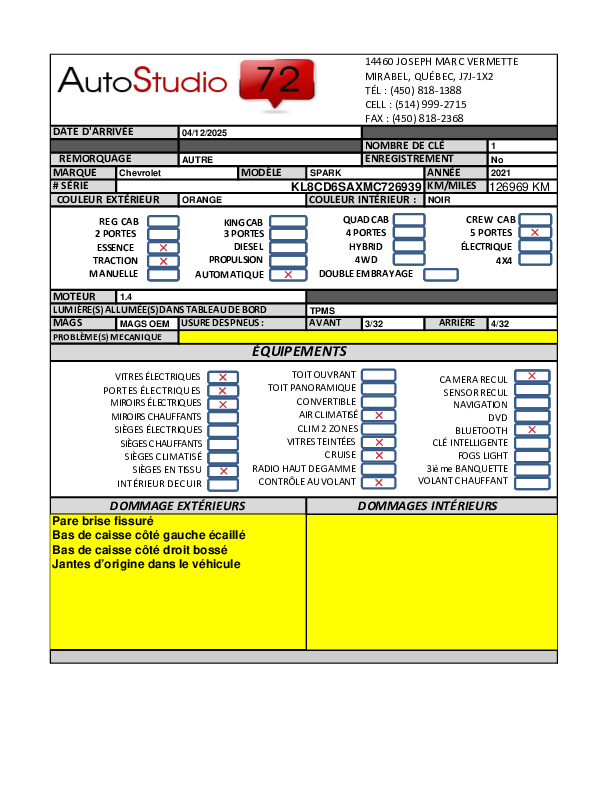 CHEVROLET SPARK 2021 - 20
