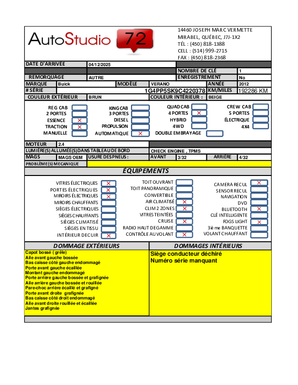 BUICK VERANO 2012 - 10