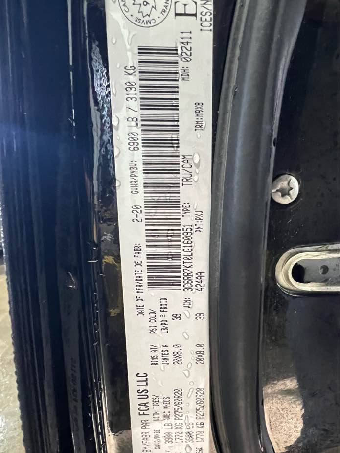 DODGE RAM 1500 2020 - 6