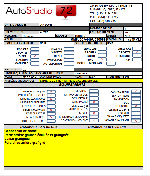 HYUNDAI TUCSON 2017 - 11