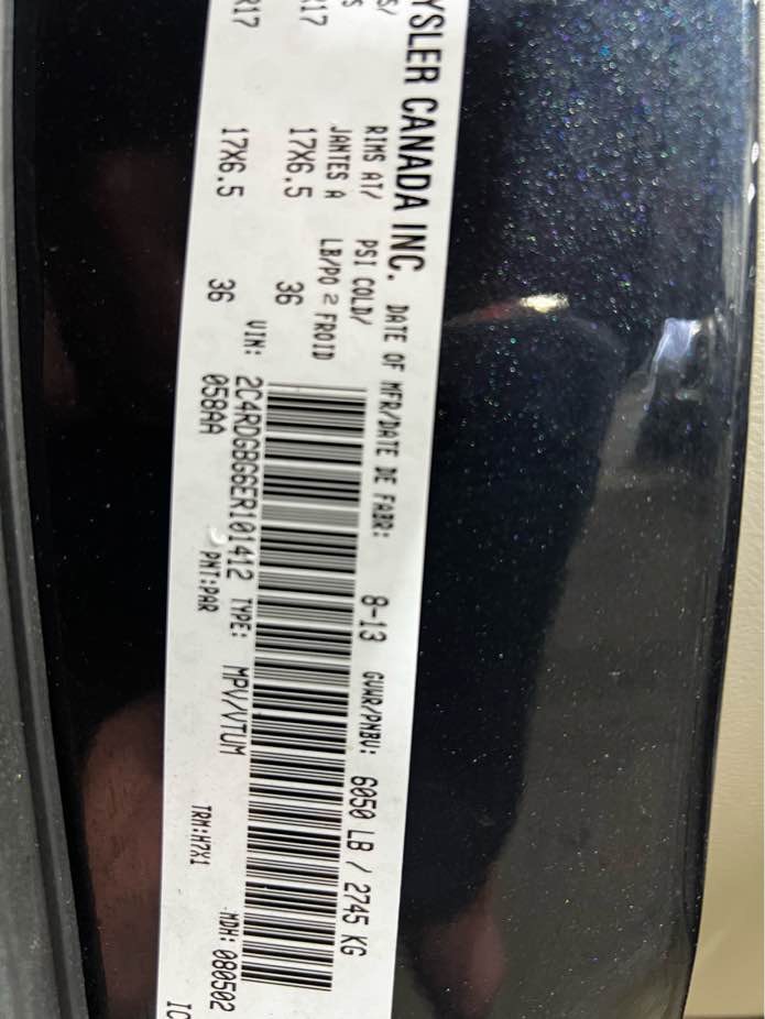 DODGE CARAVAN 2014 - 6