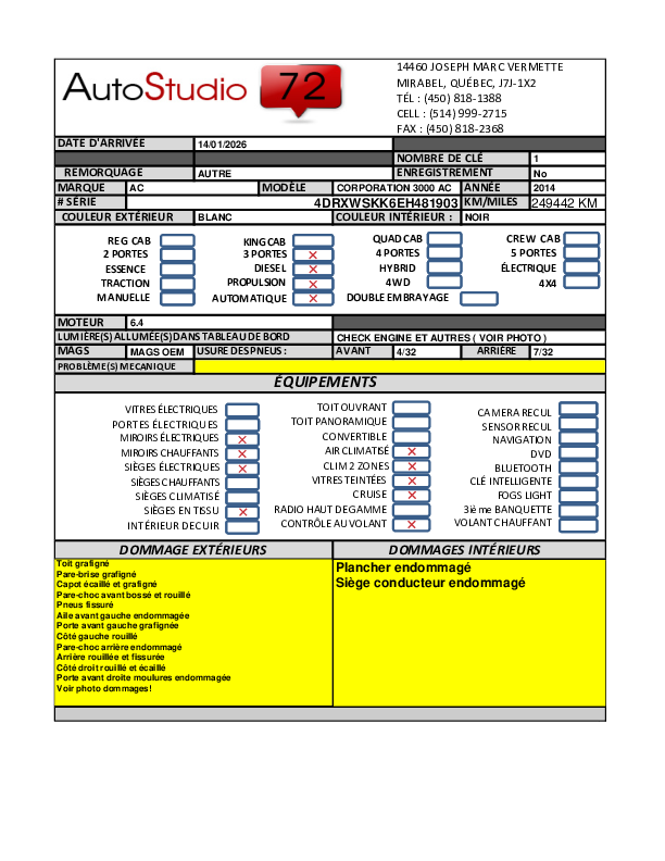 IC CORPORATION 3000 AC 2014 - 13