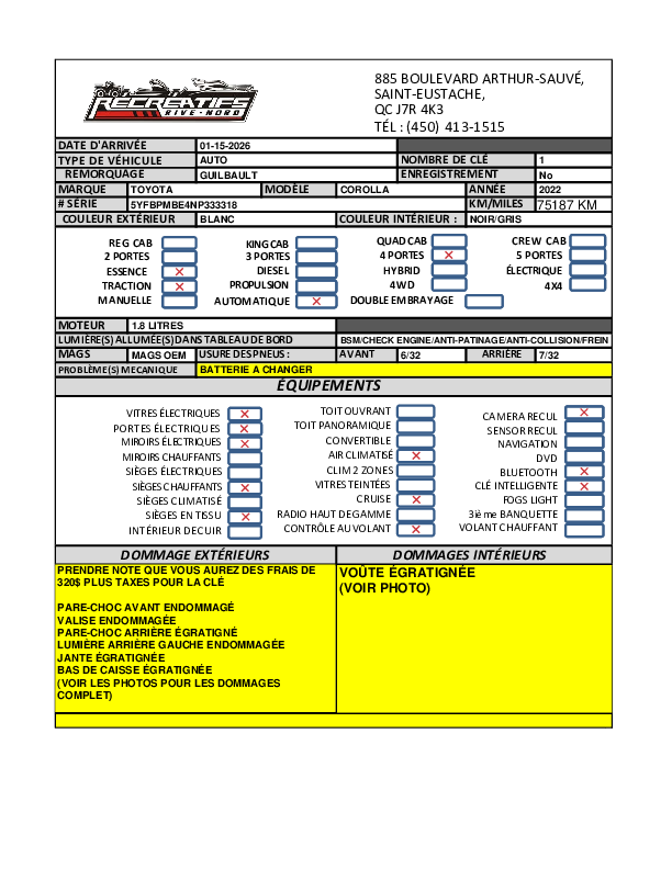 TOYOTA COROLLA 2022 - 11