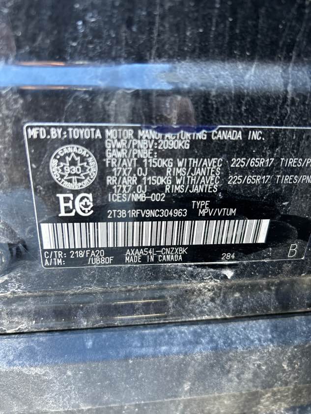 TOYOTA RAV4 2022 - 7