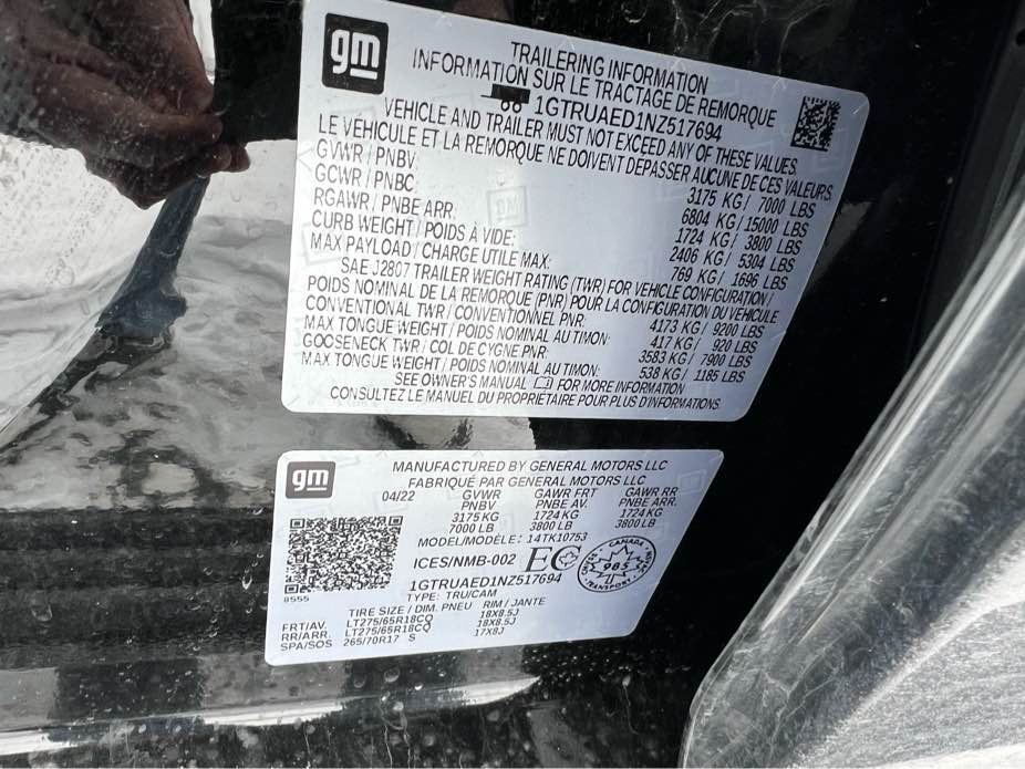 GMC SIERRA 2022 - 10