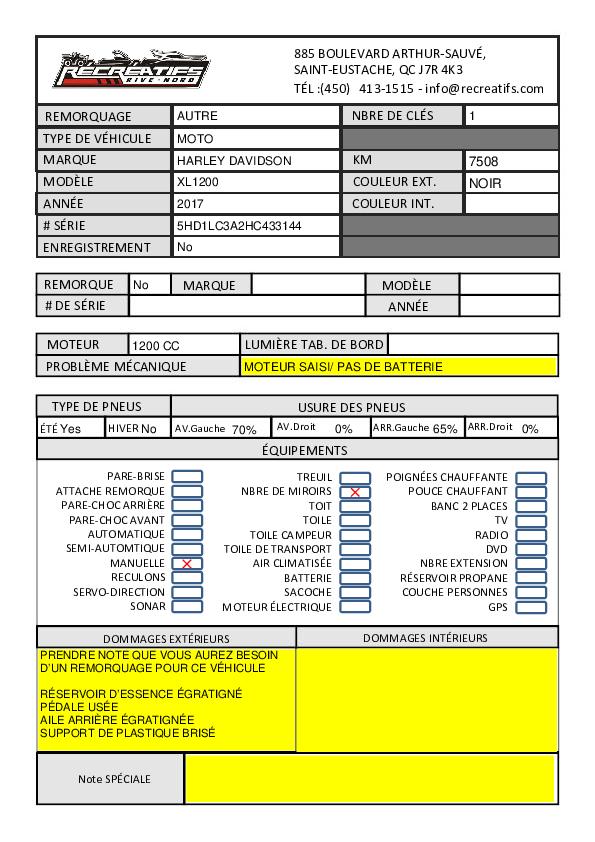 HARLEY DAVIDSON XL1200 2017 - 7