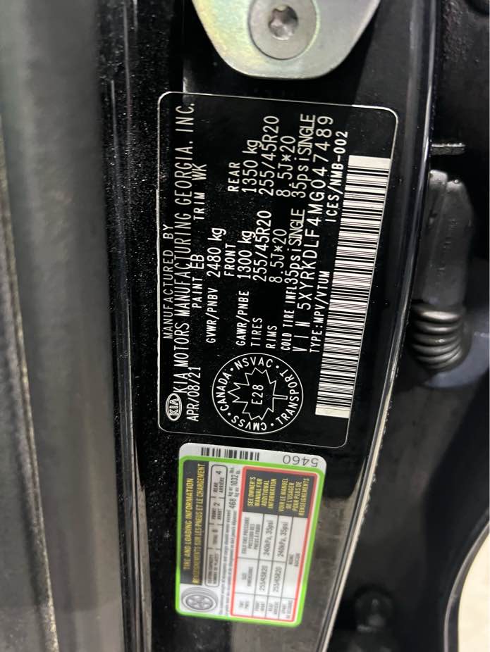 KIA SORENTO 2021 - 6