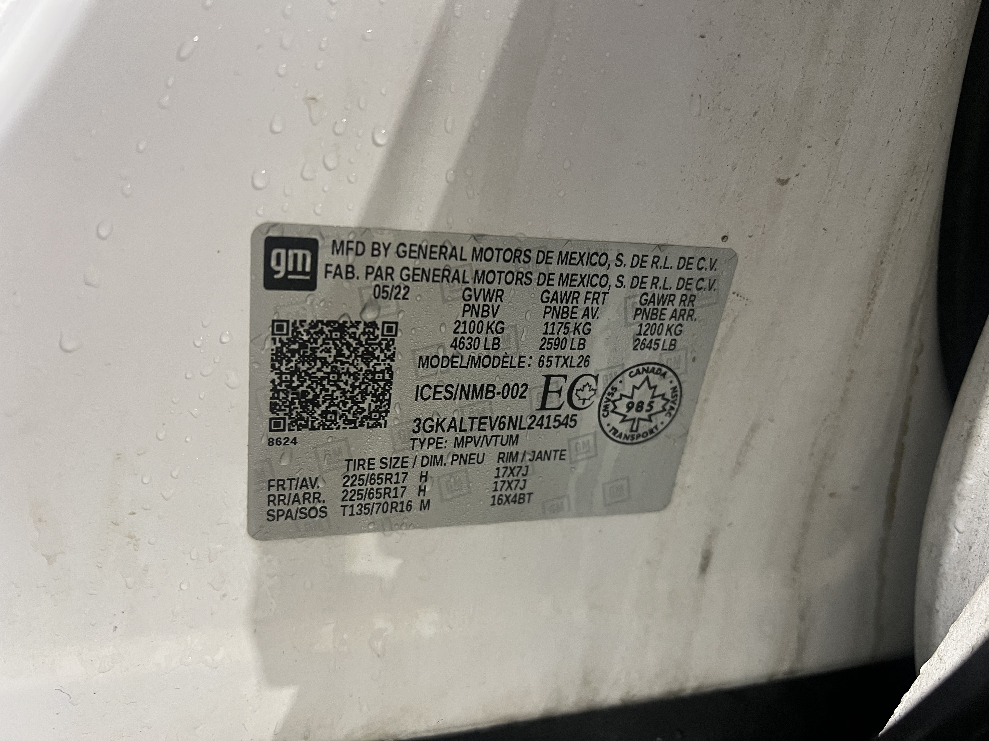 GMC TERRAIN 2022 - 8