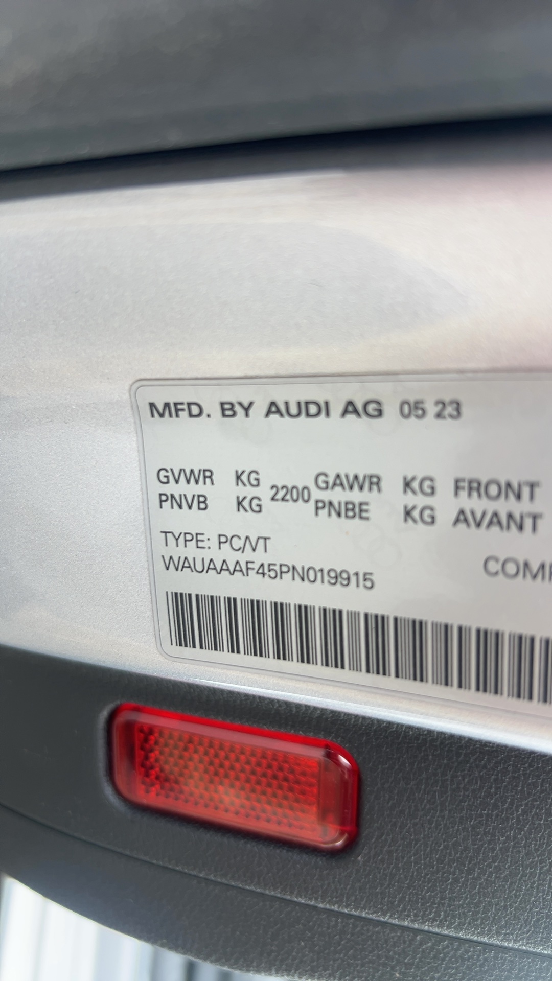 2023 Audi berline A4 Komfort
