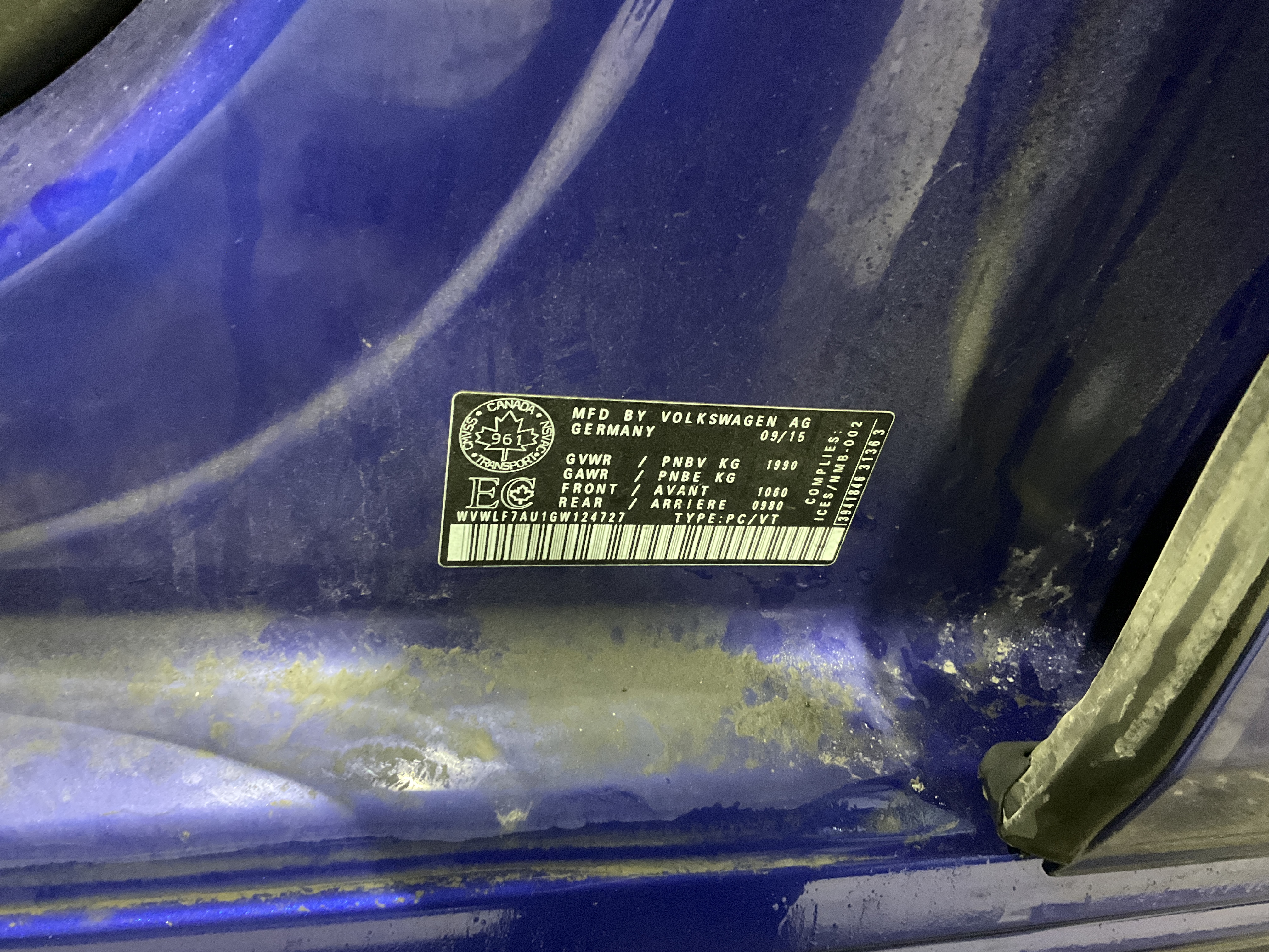 VOLKSWAGEN GOLF R 2016 - 11