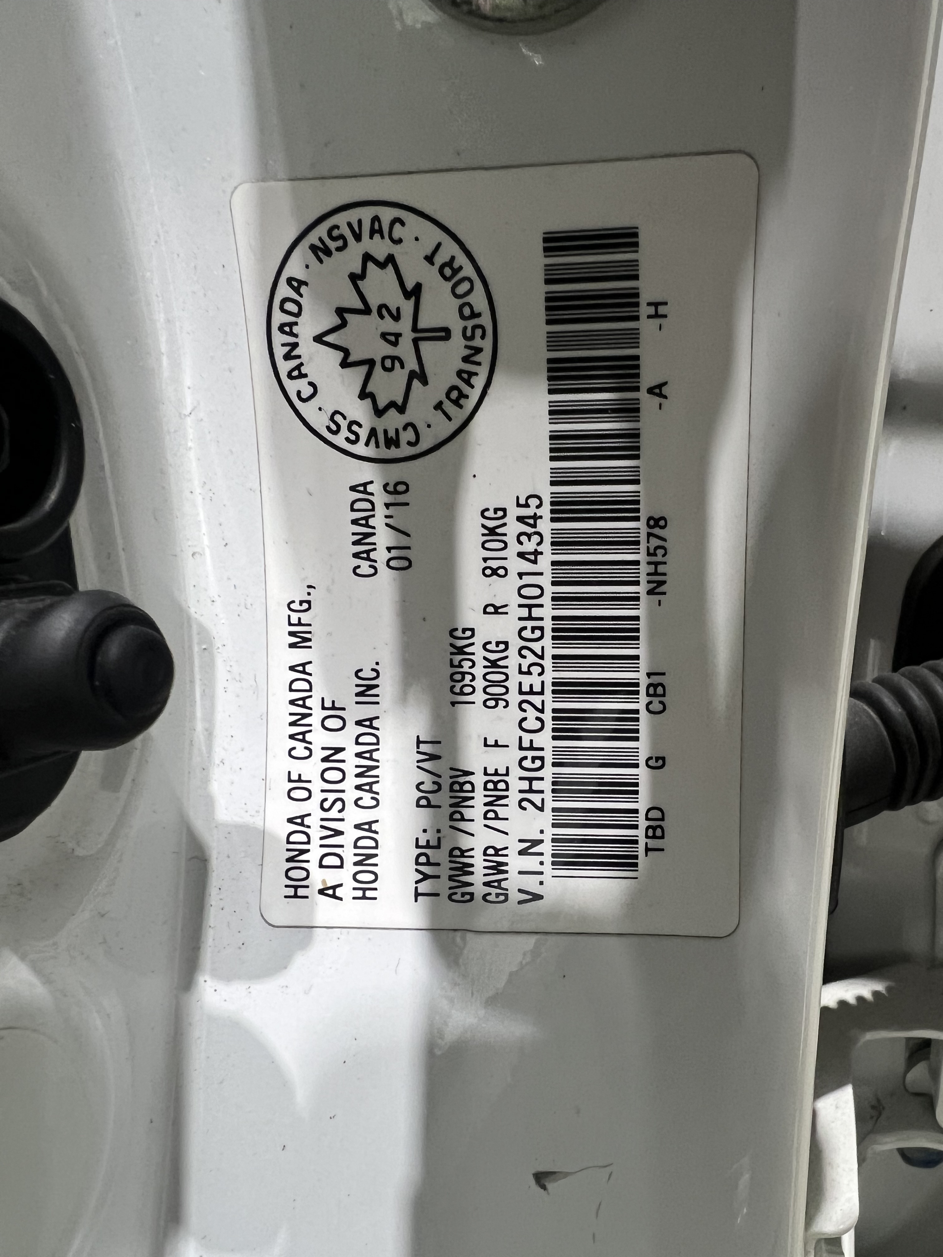 HONDA CIVIC BERLINE 2016 - 8