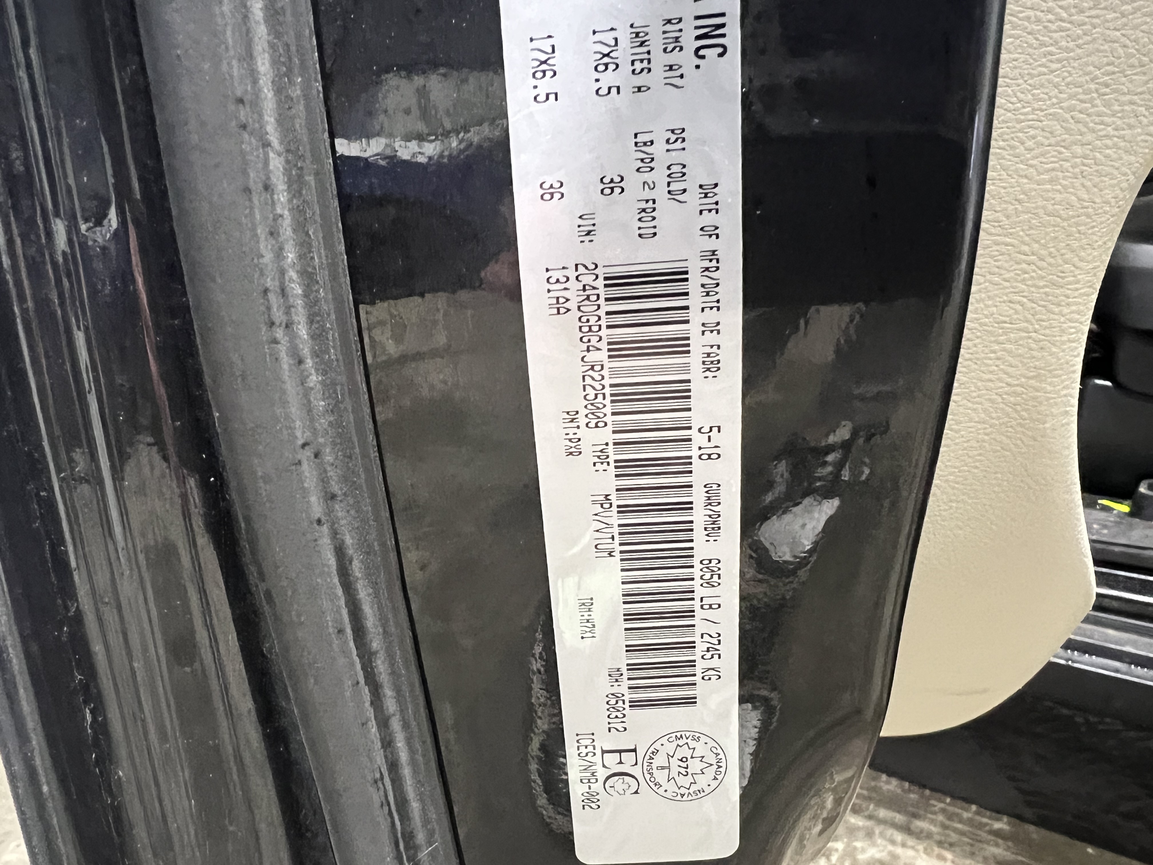 DODGE GRAND CARAVAN 2018 - 10