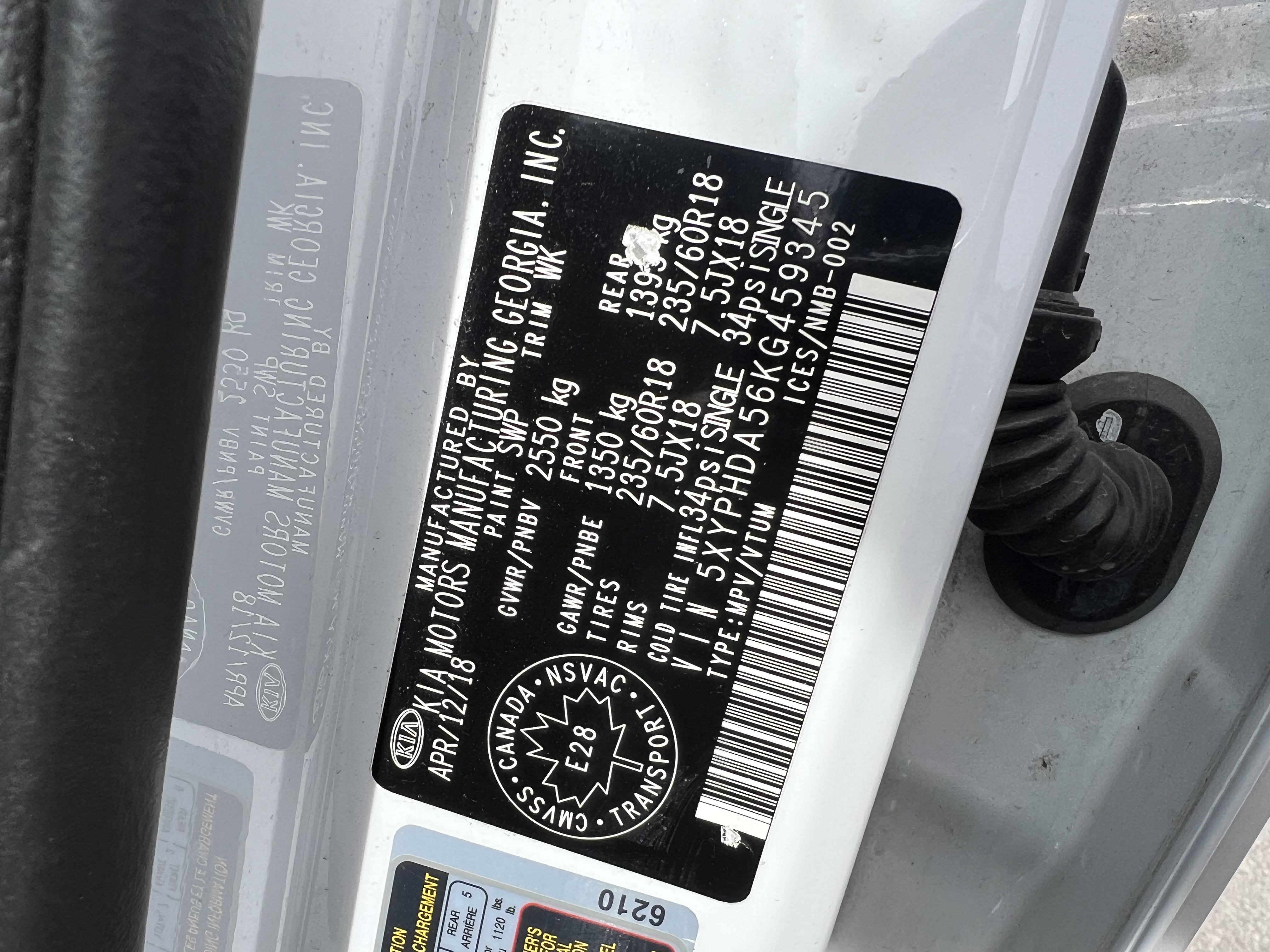 KIA SORENTO 2019 - 7