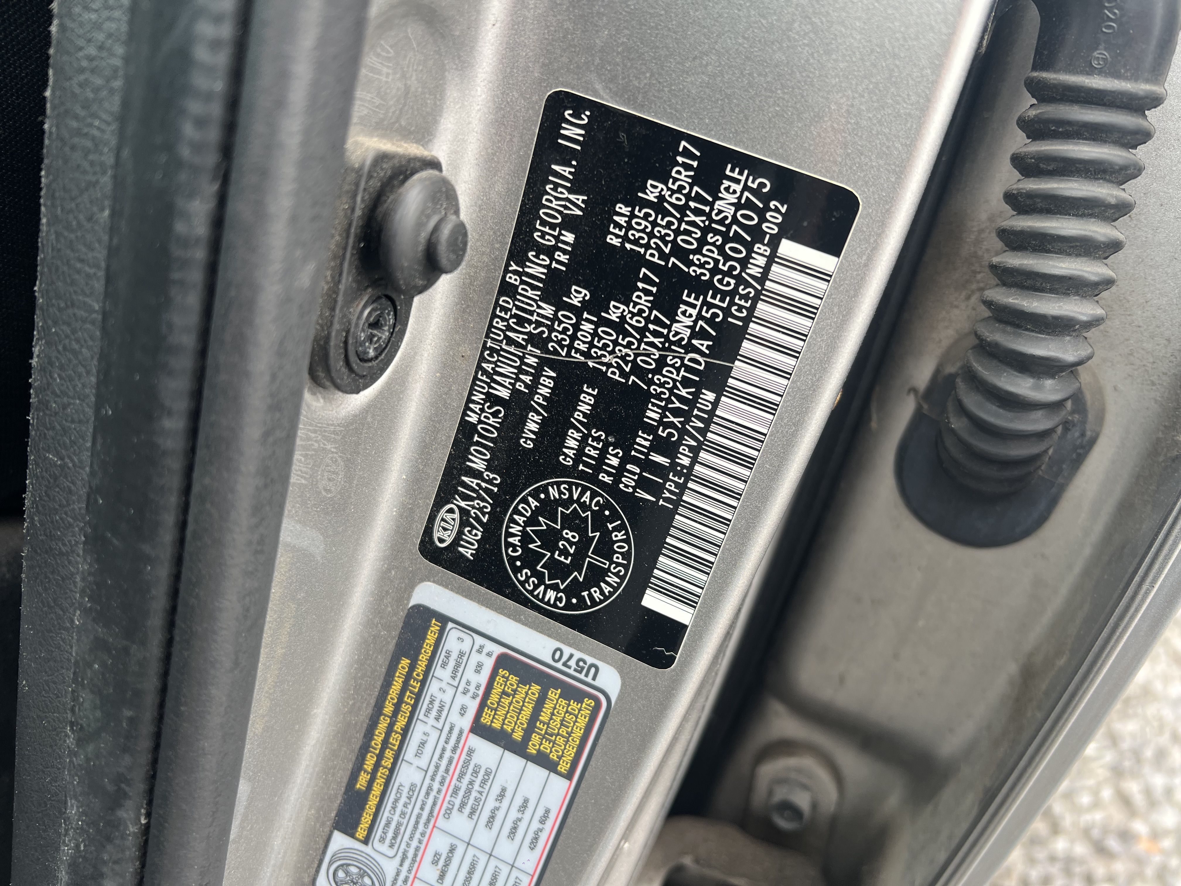 KIA SORENTO 2014 - 7