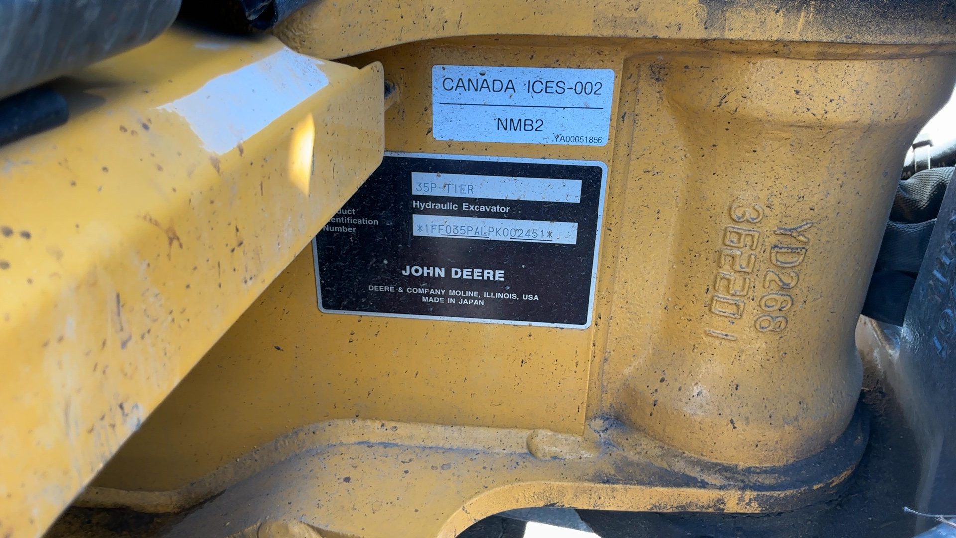 2023 JOHN DEERE 35P