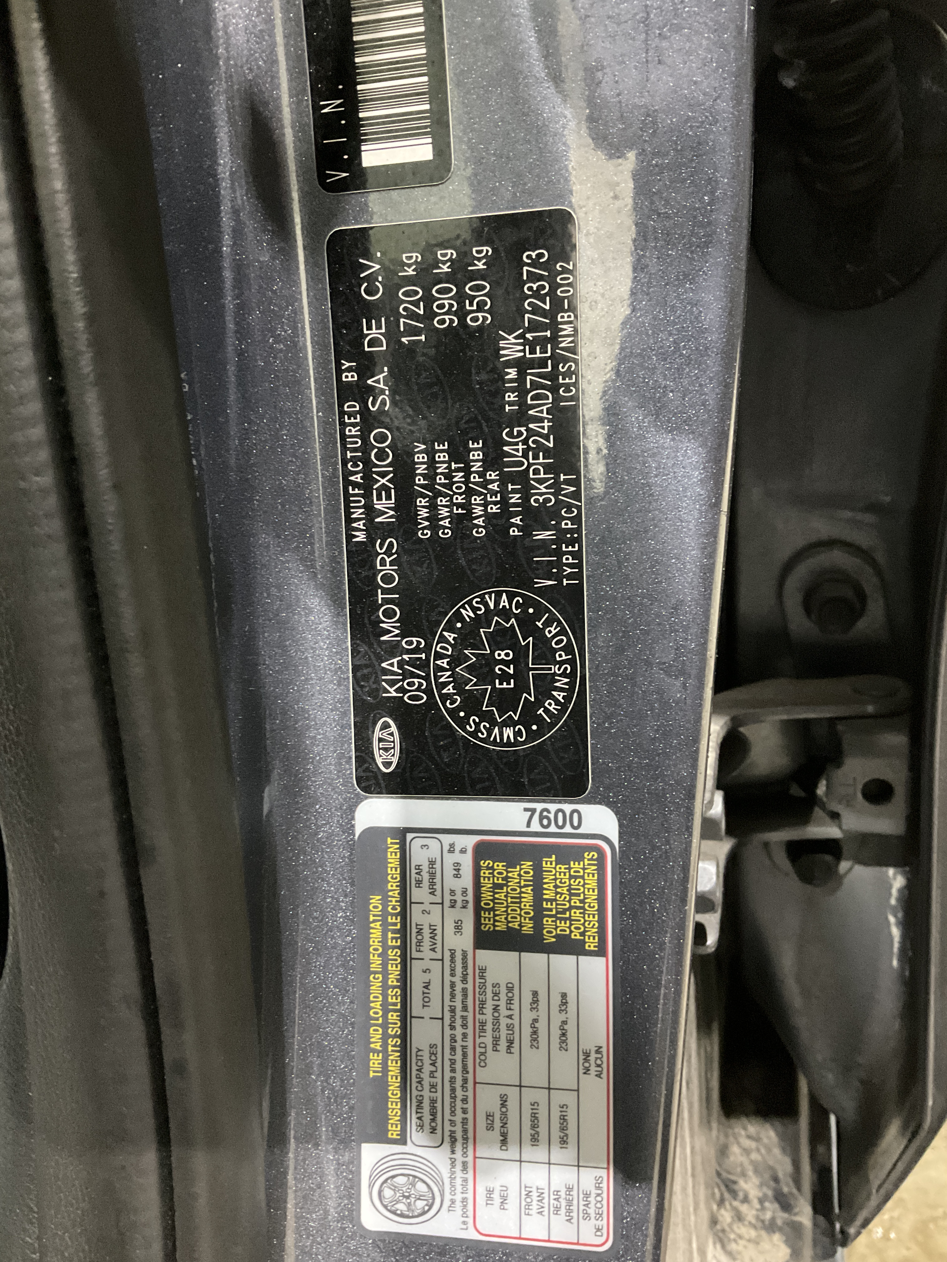 KIA FORTE 2020 - 7
