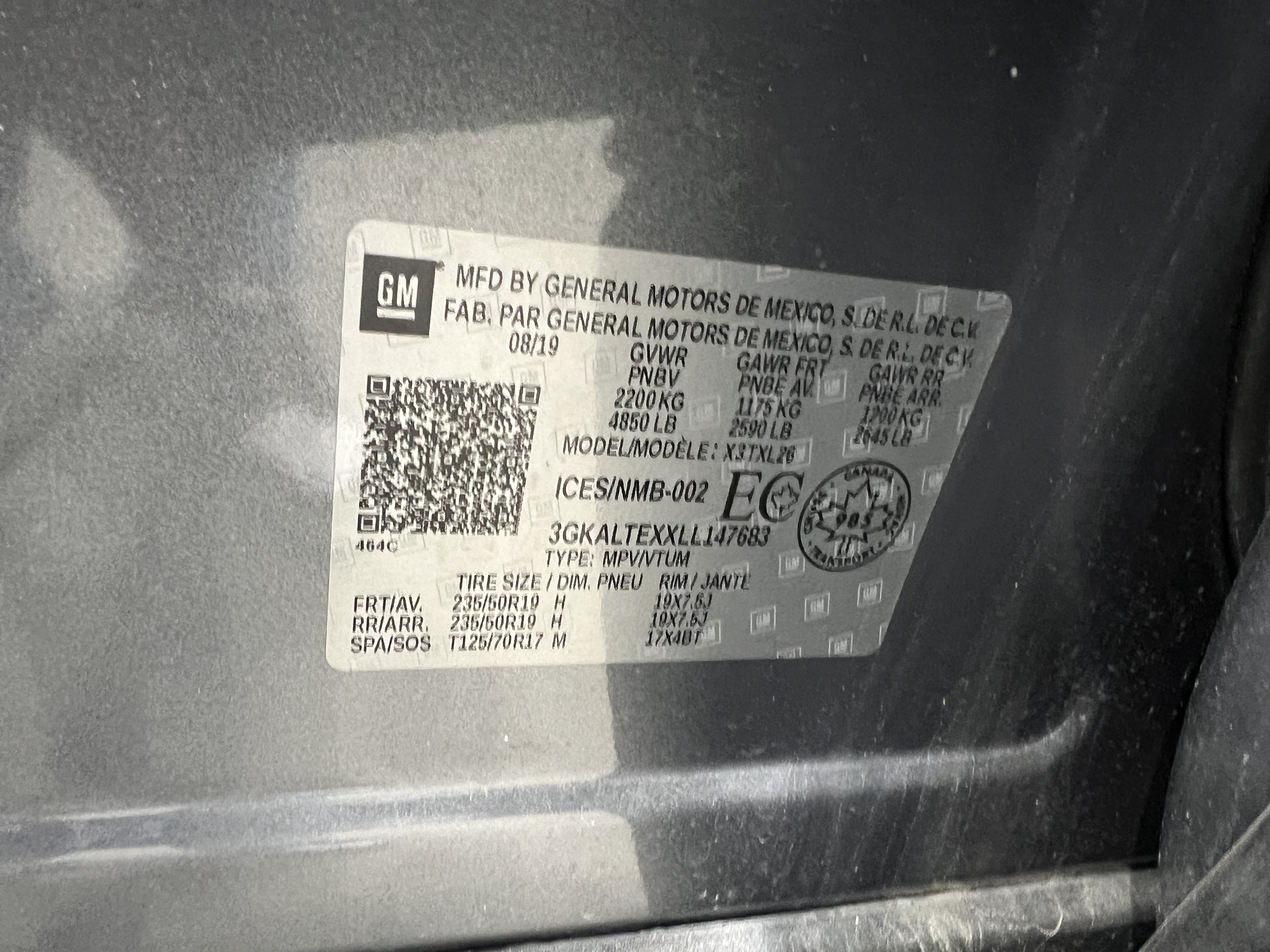 GMC TERRAIN 2020 - 8
