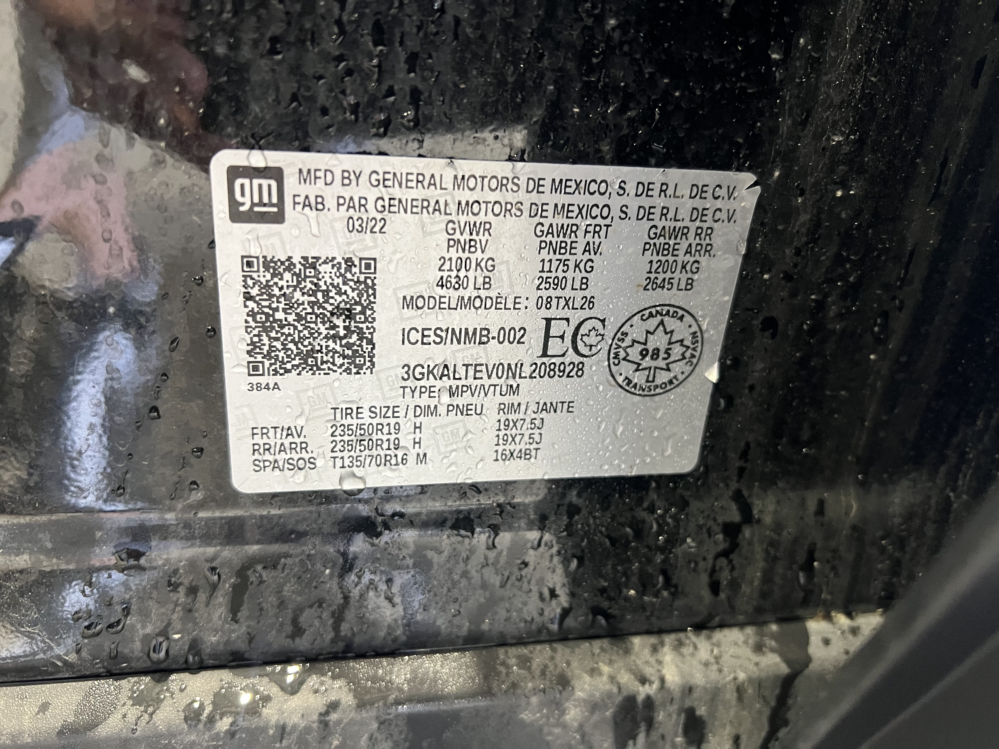 GMC TERRAIN 2022 - 7
