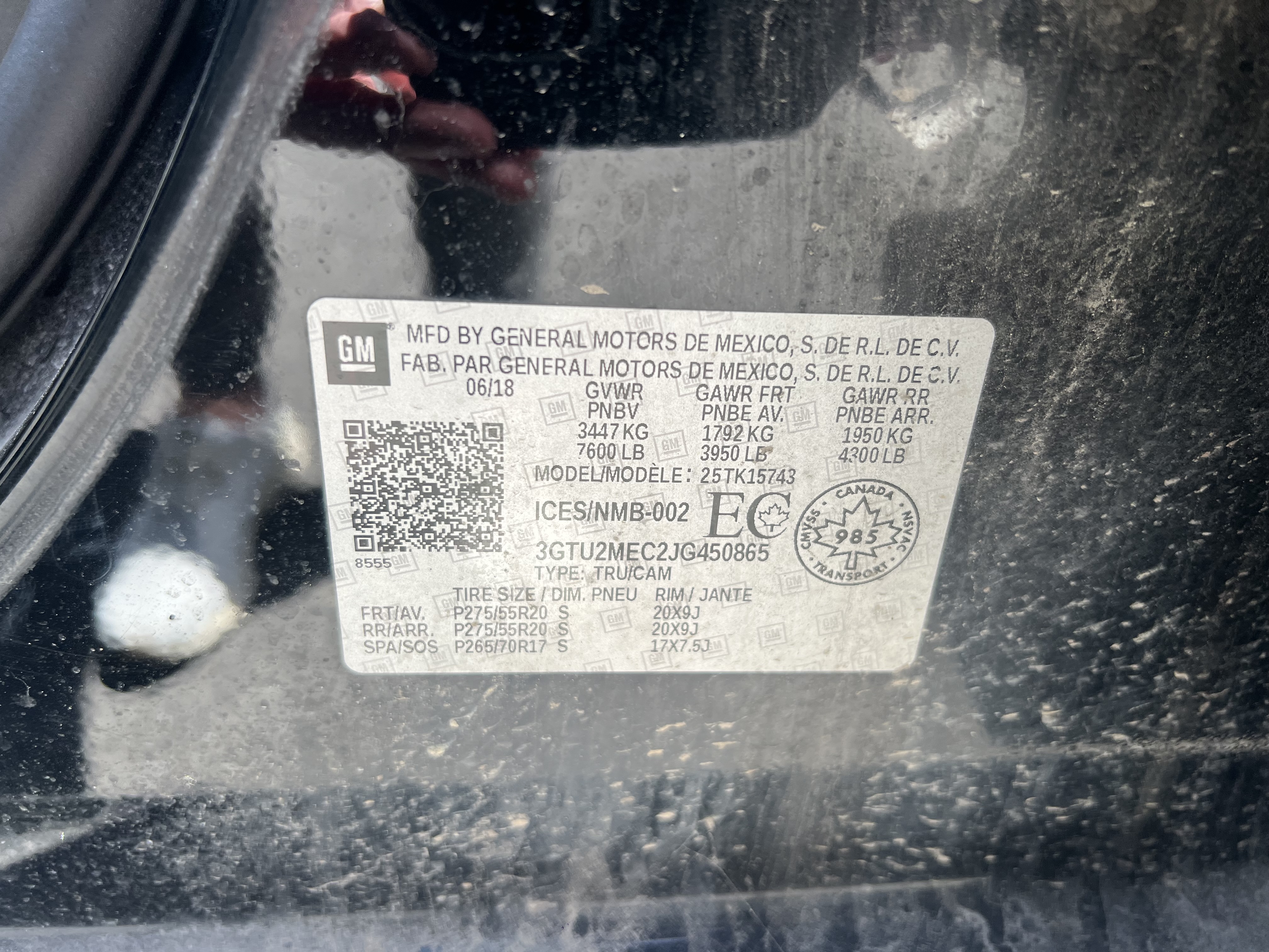 GMC SIERRA 1500 2018 - 7