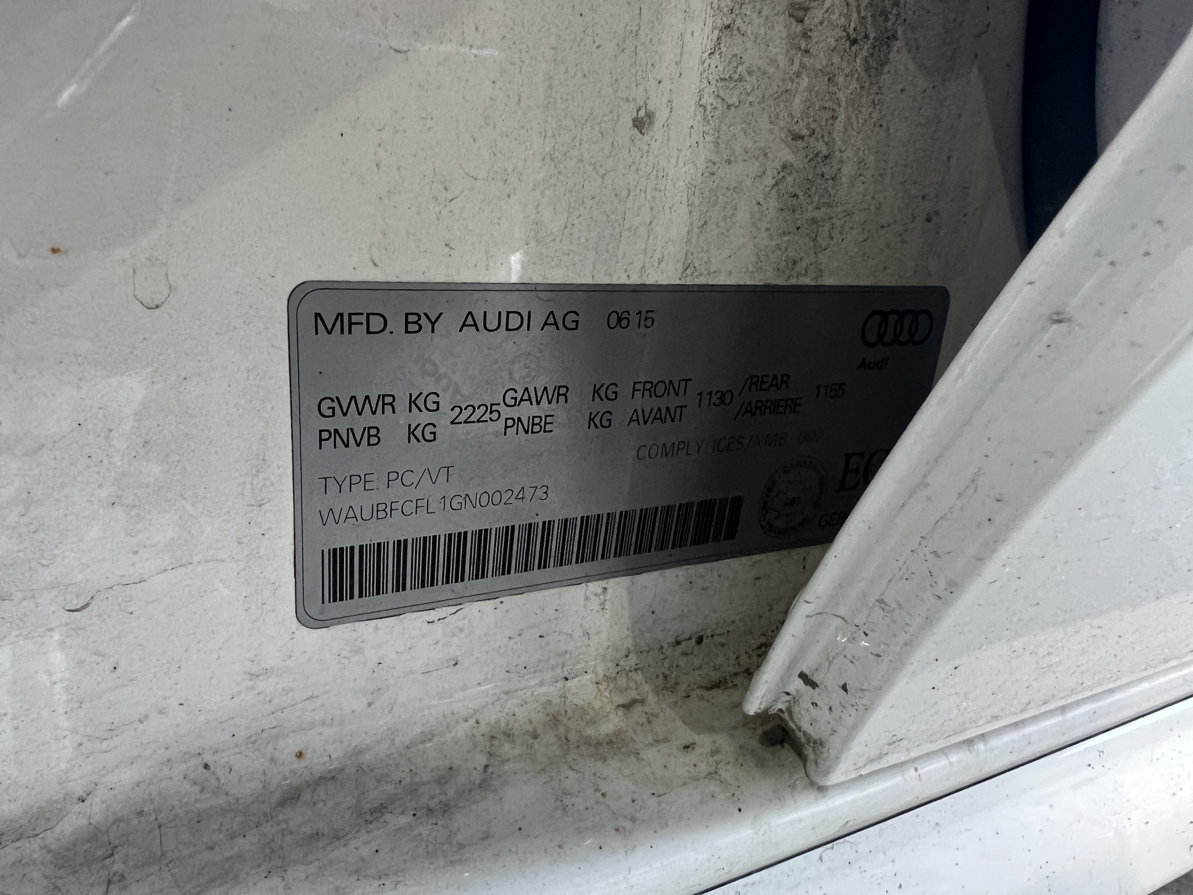AUDI A4 2016 - 8