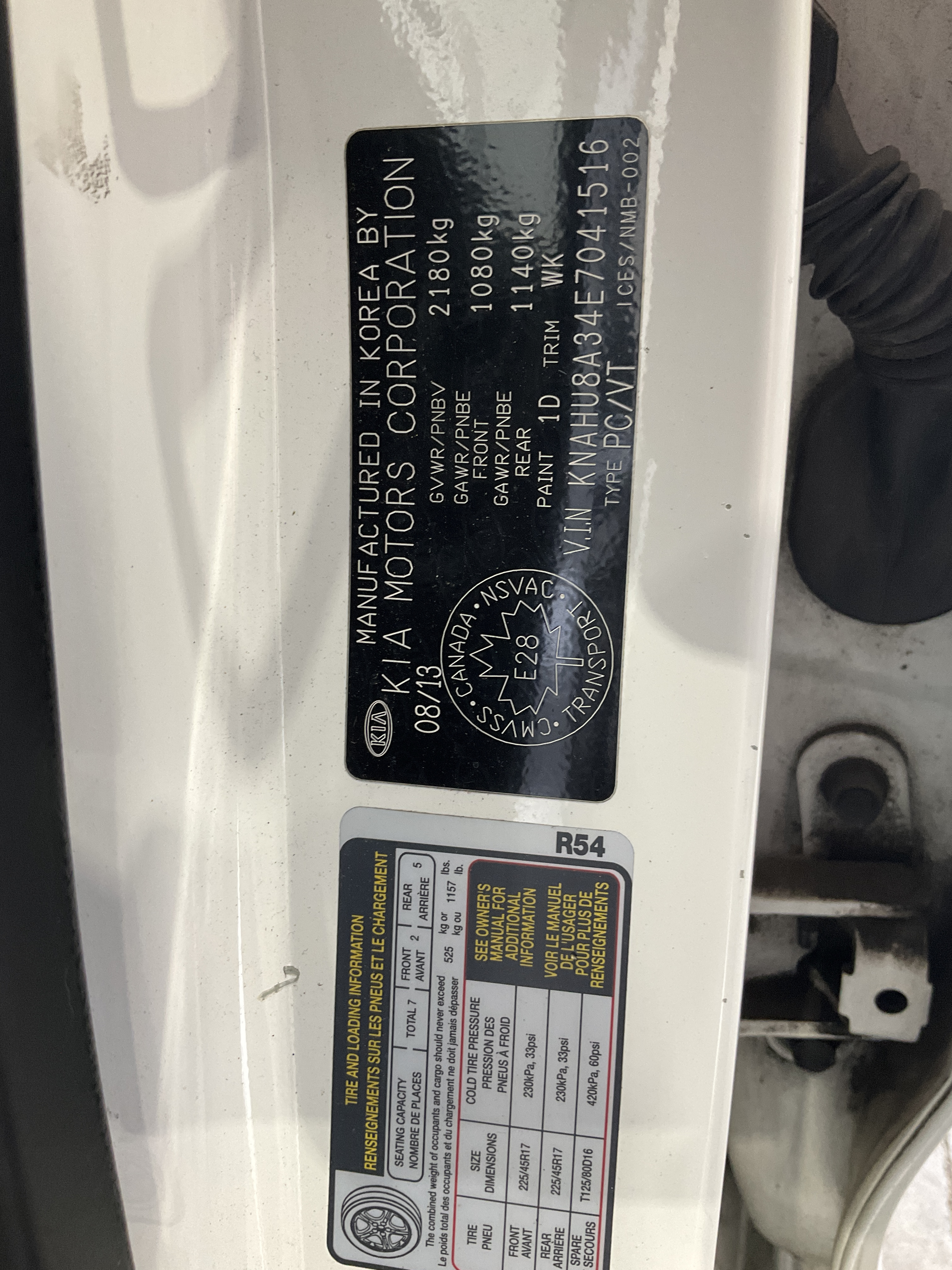 2014 Kia Rondo