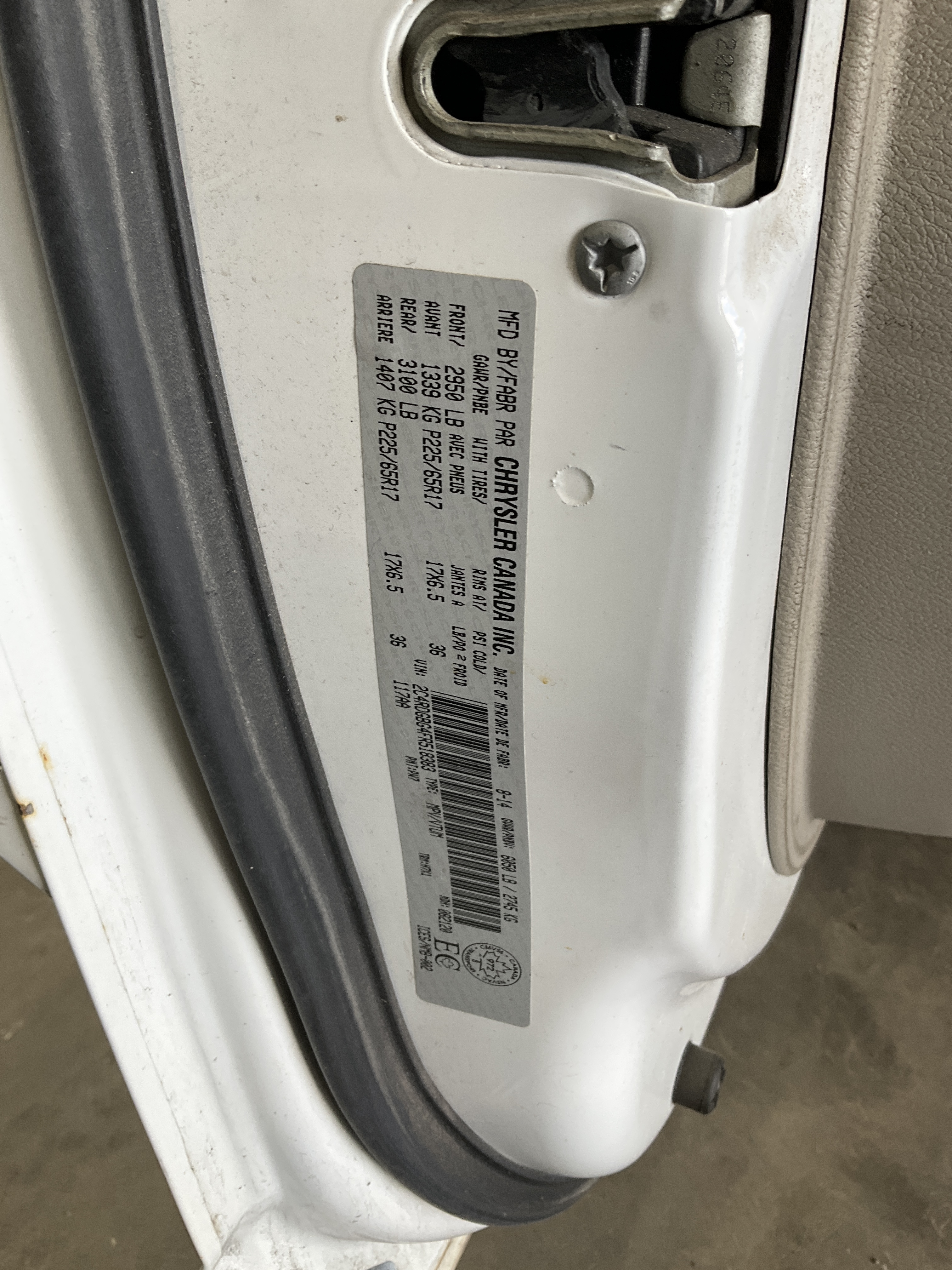 DODGE GRAND CARAVAN 2015 - 10