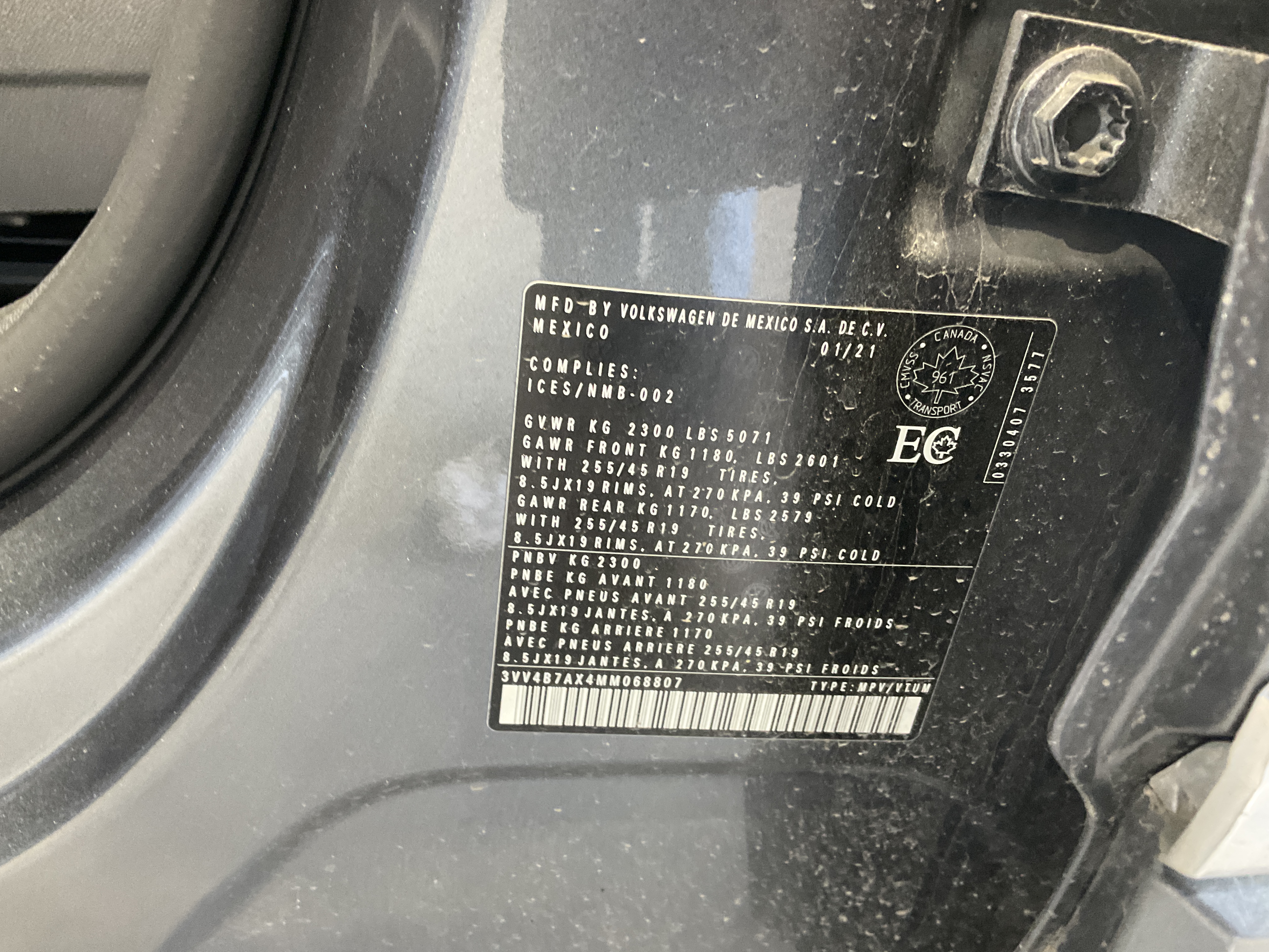 2021 Volkswagen Tiguan Highline