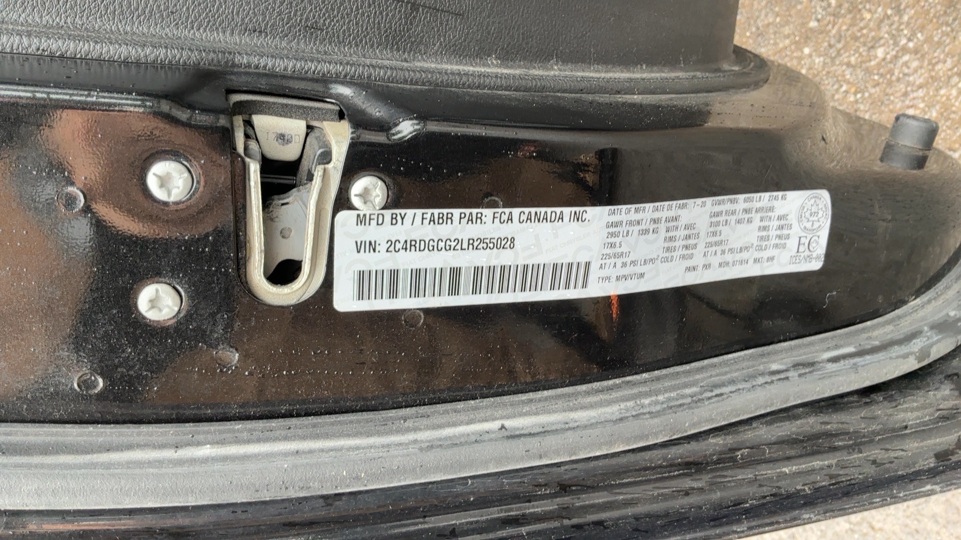 2020 Dodge Grand Caravan Premium plus