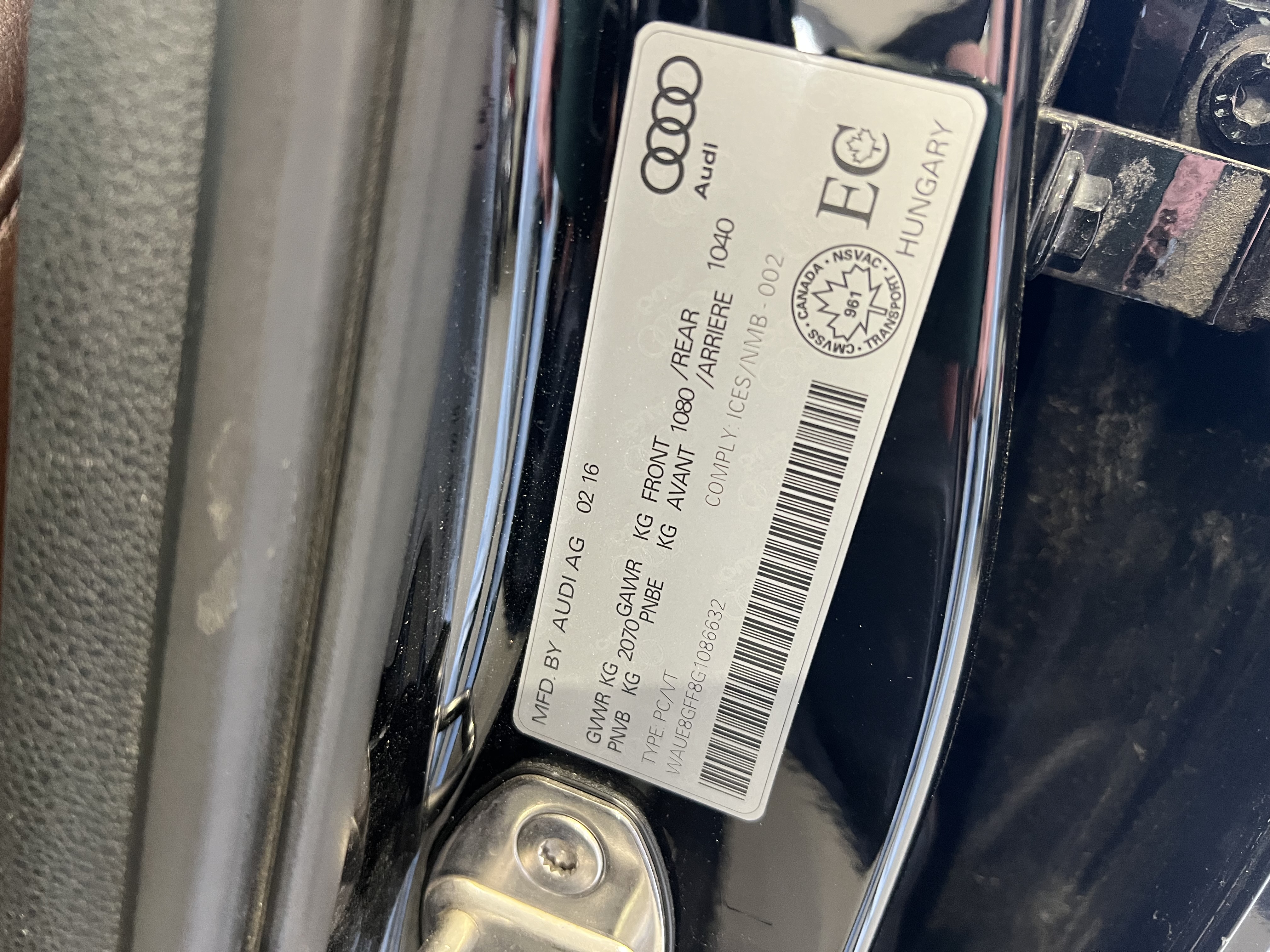 AUDI A3 2016 - 8