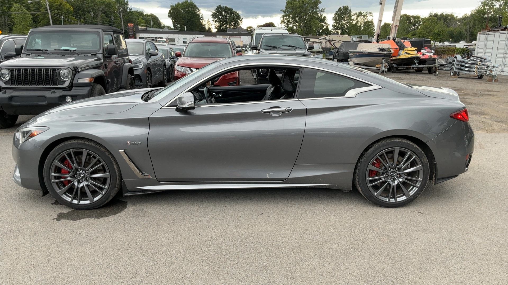 2017 INFINITI Q60 3.0t Red Sport 400