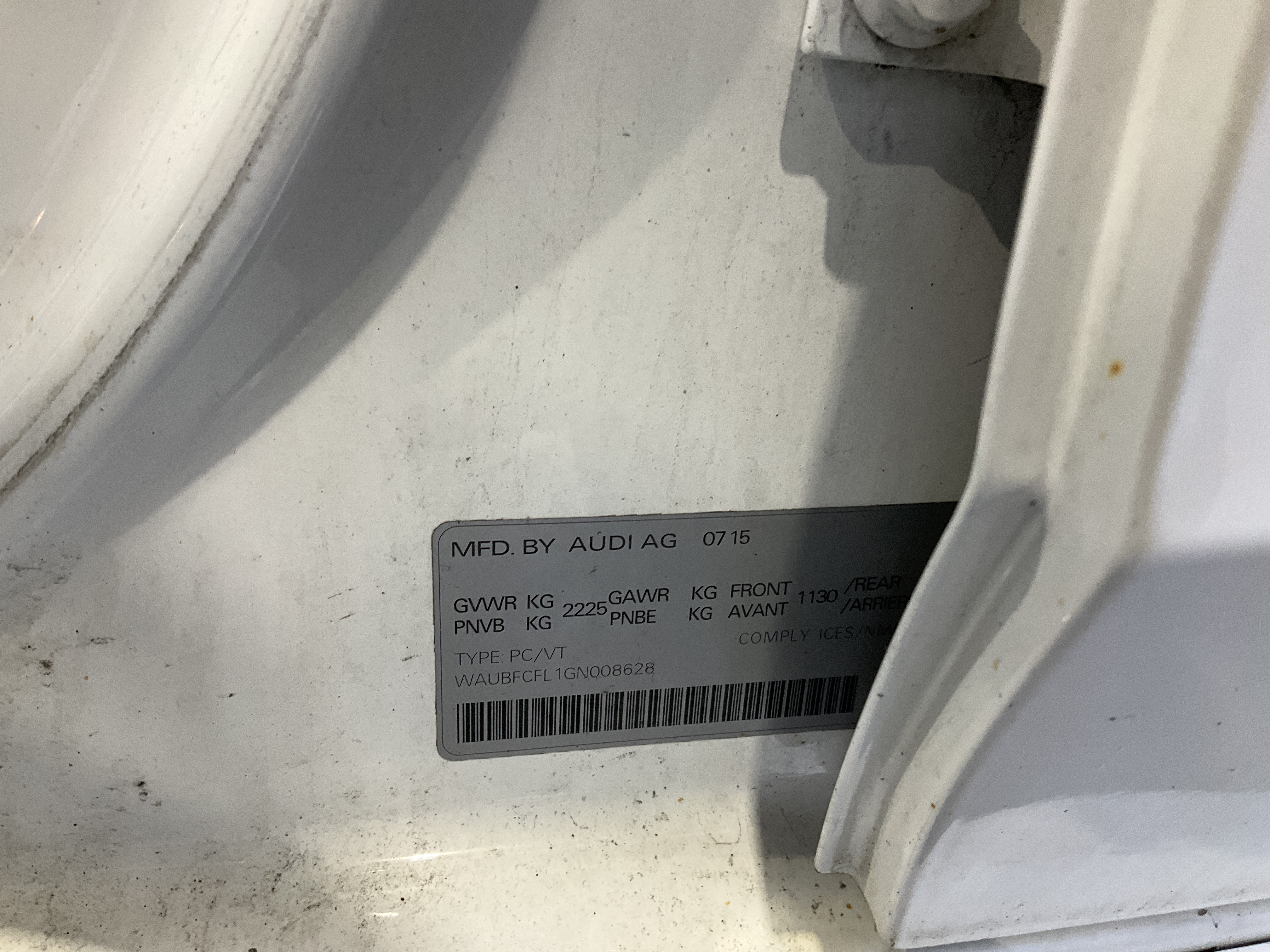 AUDI A4 2016 - 8
