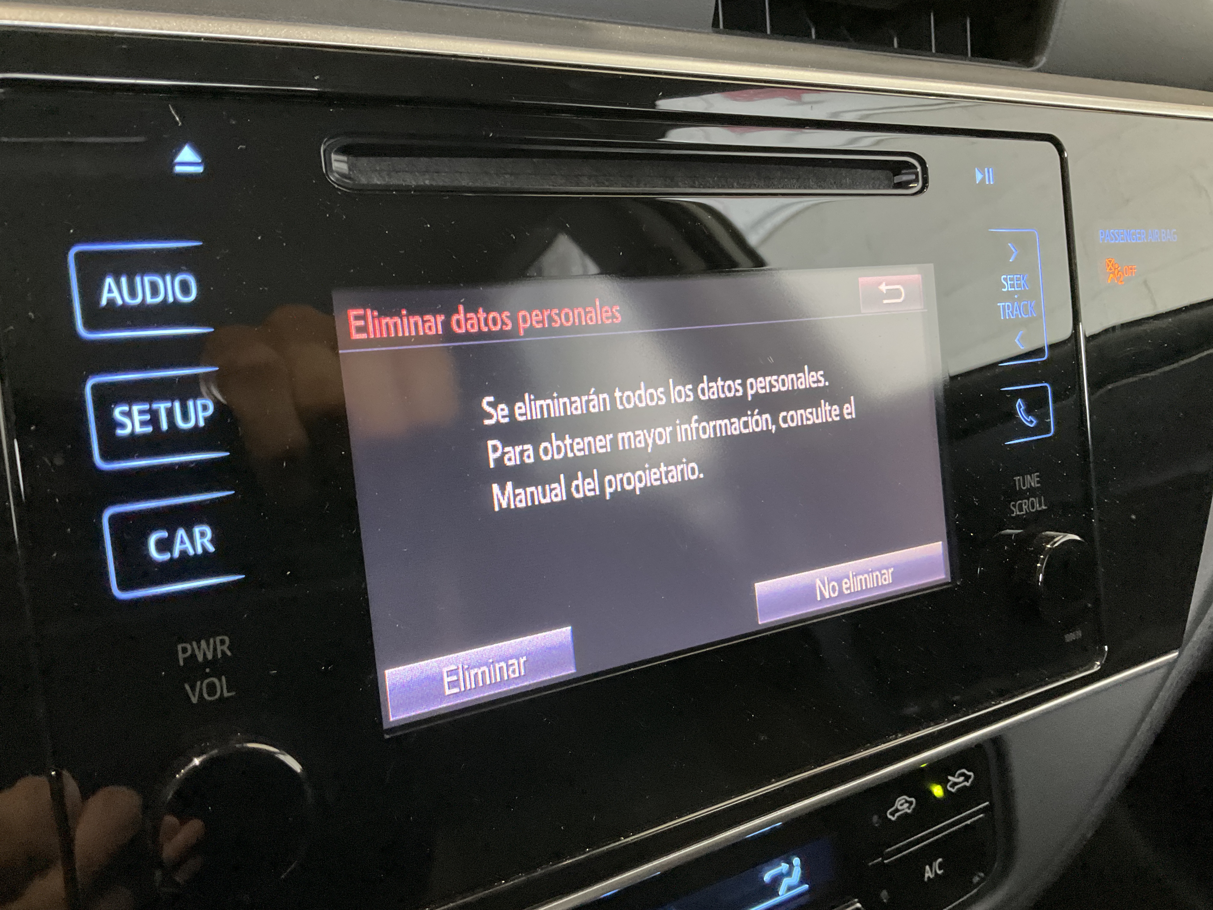 TOYOTA COROLLA 2019 - 10