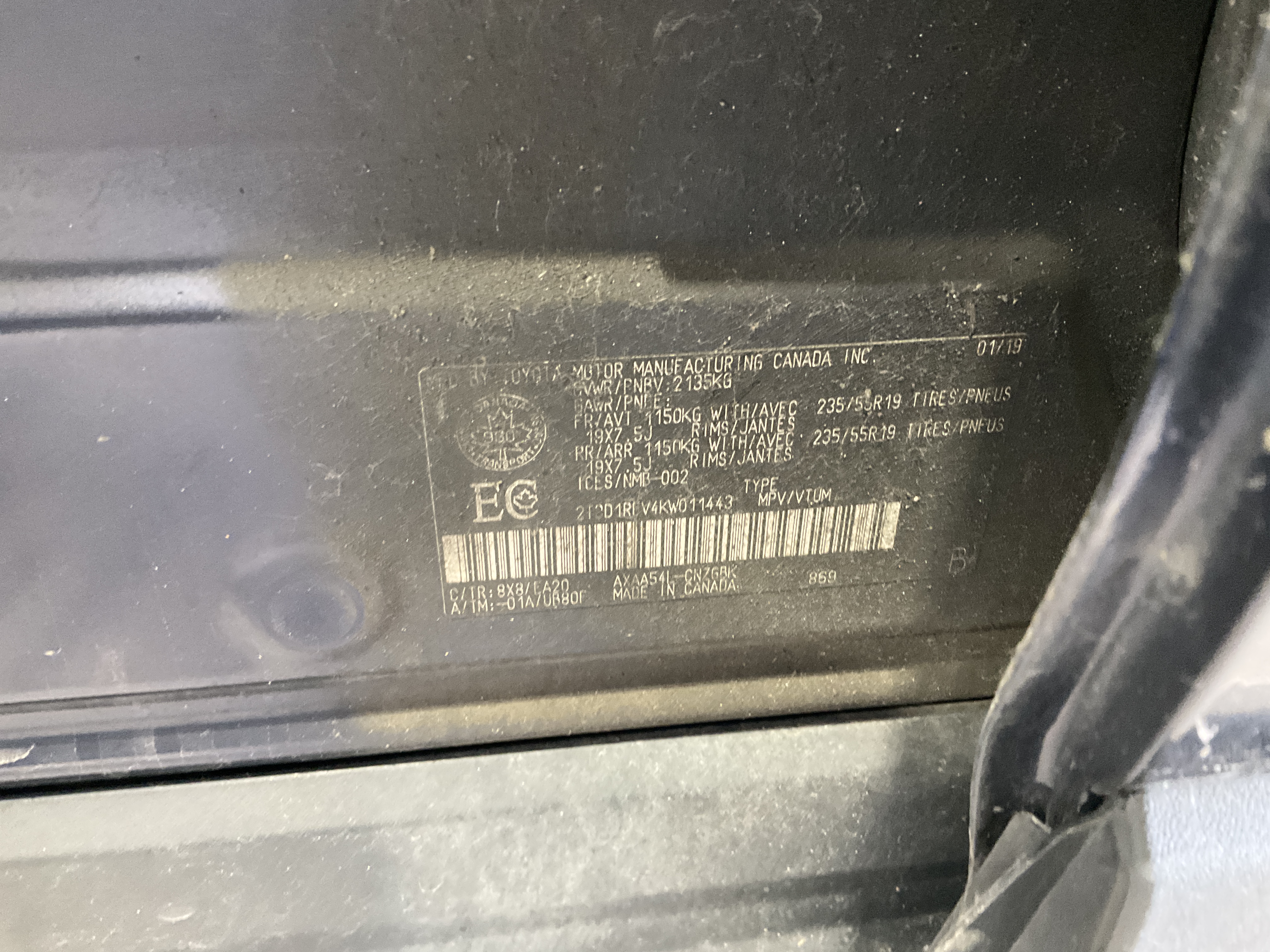 2019 Toyota RAV4 Limited