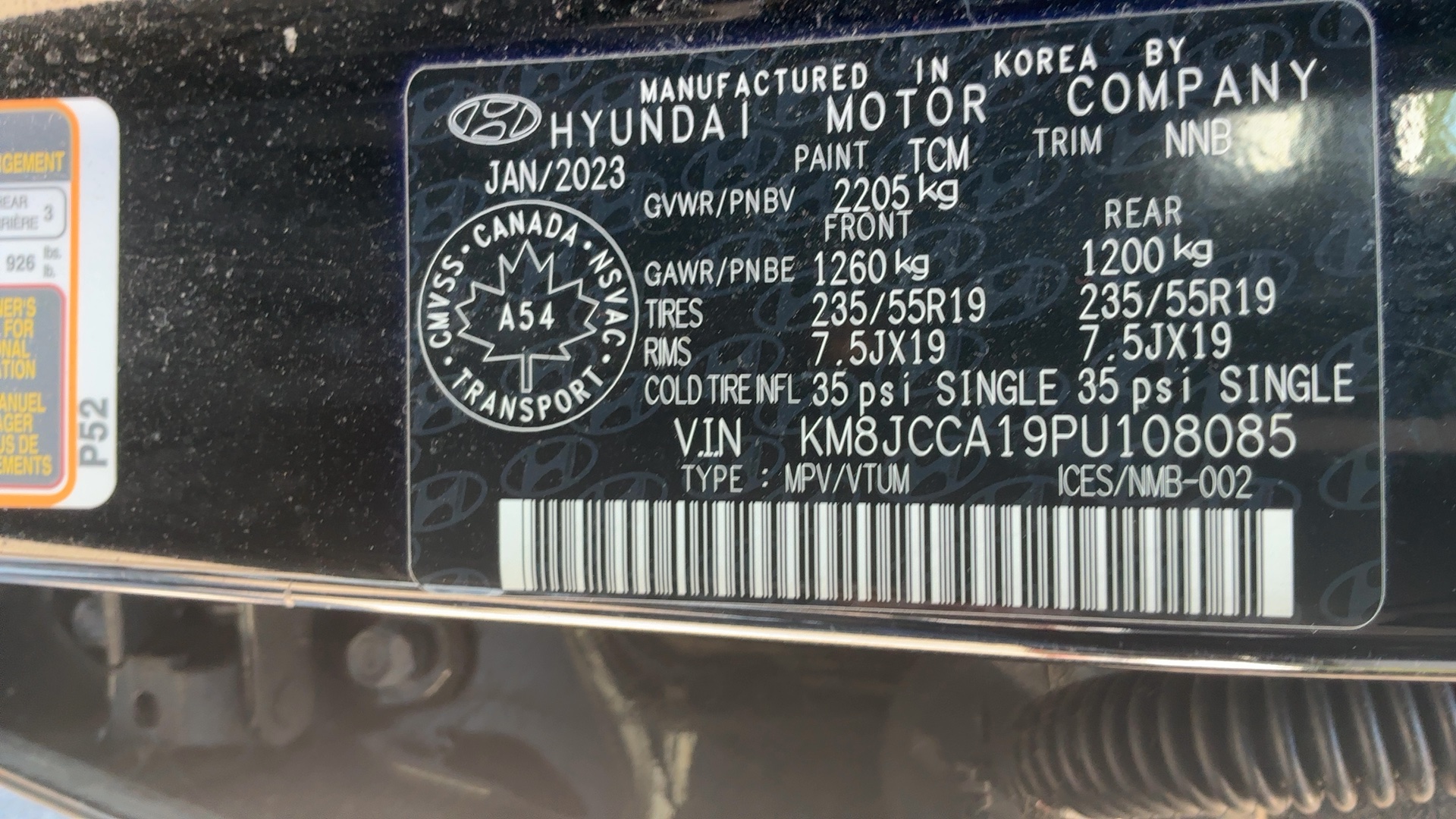 2023 Hyundai Tucson Hybrid Luxury