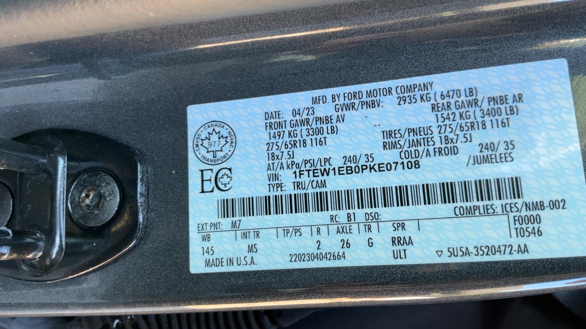 2023 Ford F-150