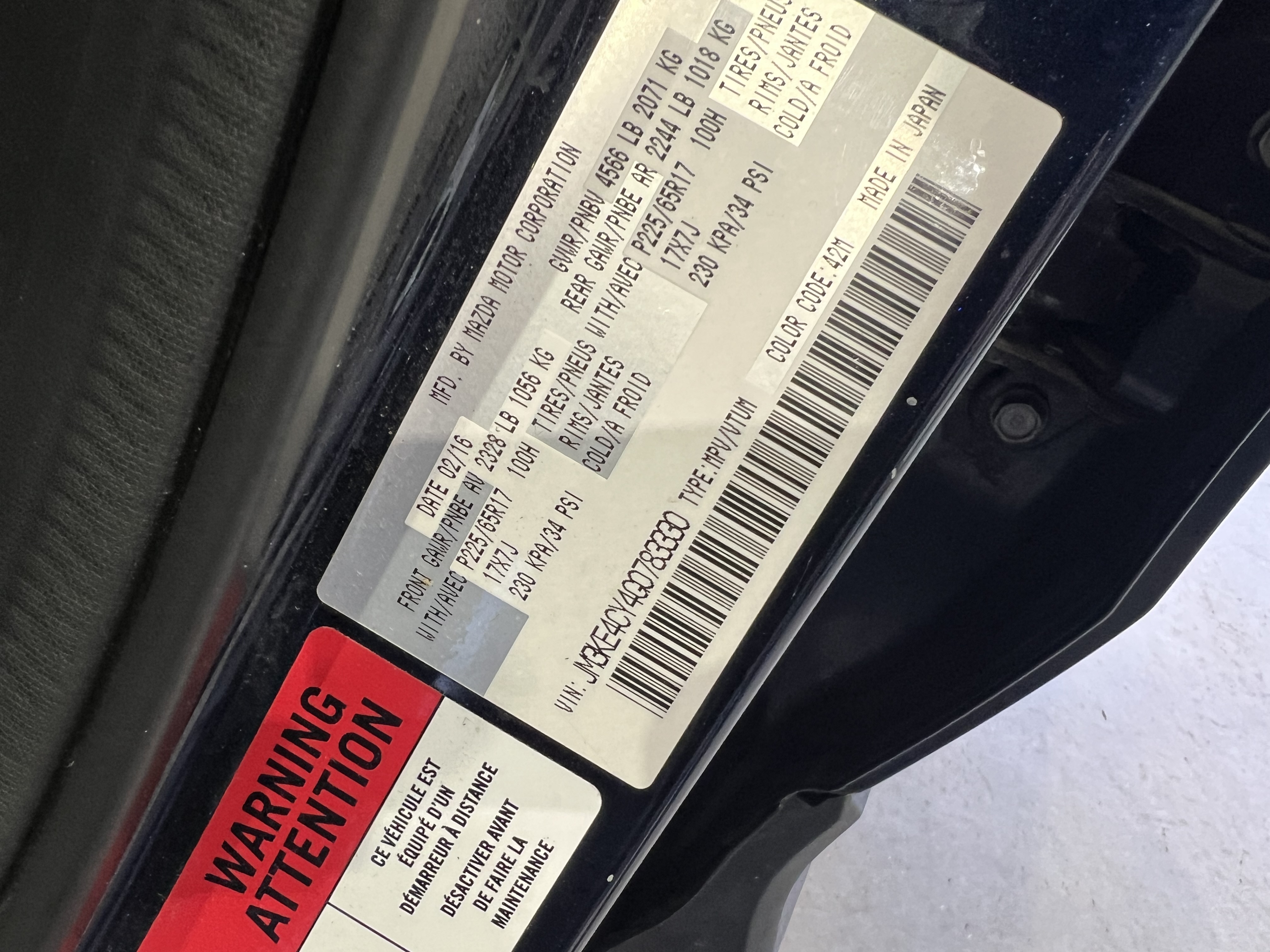 MAZDA CX-5 2016 - 7