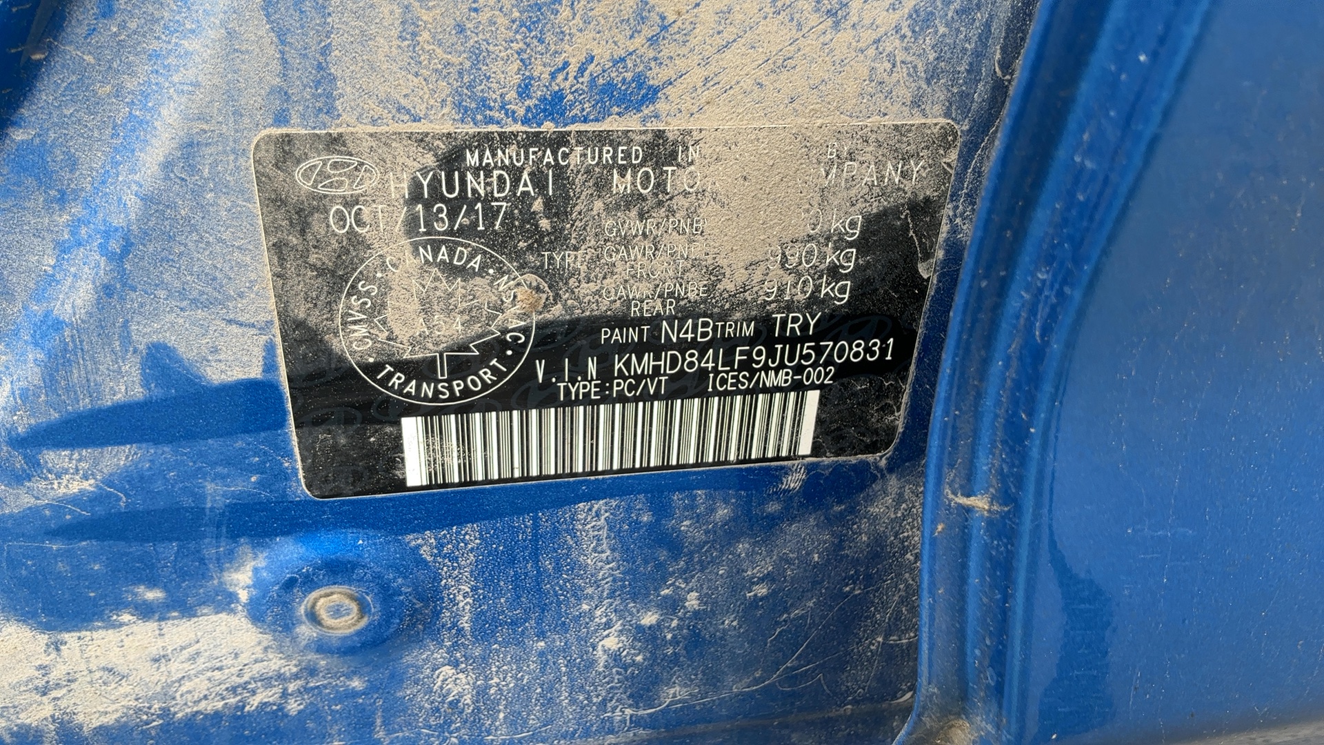 HYUNDAI ELANTRA 2018 - 7